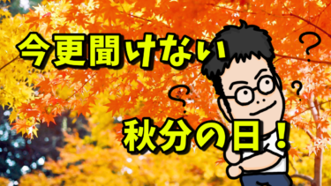 今更聞けない、秋分の日ってなに？やることとは